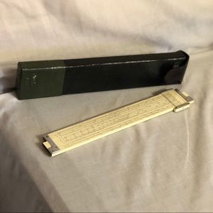 Vintage Dietzgen 1732 Slide Rule w/ case
